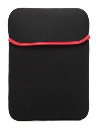Gubisi 15.6 inç Neopren Su Geçirmez Kılıf Laptop Çantası Siyah