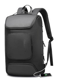 Bange 7078 15.6 inç Oxford Kumaş Su Geçirmez Sırt Laptop Çantası Siyah
