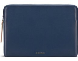 Comfyable 13-14 inç Deri Su Geçirmez Kılıf Laptop Çantası Koyu Mavi