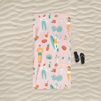 Marte Home Summer Times Plaj Havlusu Çok Renkli