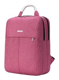 Cicilin 15.6 inç Polyester Su Geçirmez Sırt Laptop Çantası Pembe