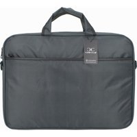 Case Club 17 inç Kumaş Su Geçirmez El-Omuz Laptop Çantası Antrasit
