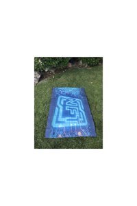 Essential Towel Nft 75x150 cm Mikrofiber Plaj Havlusu Mavi