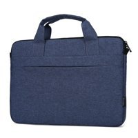 Cicilin 13 inç Polyester Su Geçirmez El-Omuz Laptop Çantası Lacivert
