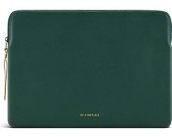 Comfyable 13 inç Deri Su Geçirmez Kılıf Laptop Çantası Yeşil