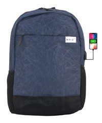 Case Club 15.6 inç Kumaş Sırt Laptop Çantası Lacivert