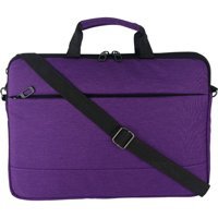 Beutel 13-13.3-14 inç Kumaş Su Geçirmez El-Omuz Laptop Çantası Mor