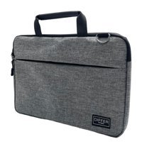 Differ Studio 13.3-14 inç Kumaş Su Geçirmez El-Omuz Laptop Çantası Gri