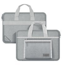 Novstrap Sleeve A2681 A3113 13.6 inç Oxford Kumaş Su Geçirmez Kılıf Laptop Çantası Gri