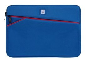 Minbag Alice 13 inç Suni Deri Su Geçirmez Kılıf Laptop Çantası Lacivert