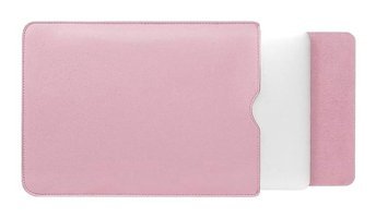 Gubisi 15 inç Deri Su Geçirmez El-Omuz Laptop Çantası Pembe