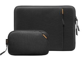 Tomtoc Defender A13D2DV 13-14.9 inç Polyester Kılıf Laptop Çantası Siyah
