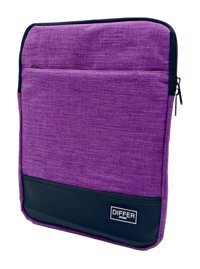 Differ Studio 15.6 inç Kumaş Su Geçirmez Kılıf Laptop Çantası Mor