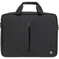 Plm Malibue 16 inç Polyester El-Omuz Laptop Çantası Siyah