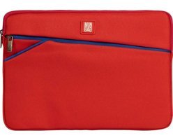 Minbag Alice 10.5-13 inç Suni Deri Su Geçirmez Kılıf Laptop Çantası Turuncu