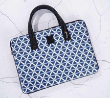 Minbag Marin 13 inç Polyester Su Geçirmez El-Omuz Laptop Çantası Lacivert
