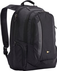 Case Logic 15.6 inç Kumaş Sırt Laptop Çantası Siyah