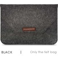 Gubisi A2338 16 inç Keçe Kılıf Laptop Çantası Siyah