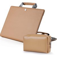 Szykd 12 inç Kumaş Kılıf Laptop Çantası Camel