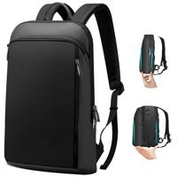 Zinz DB01K02 15.6 inç Polyester Su Geçirmez Sırt Laptop Çantası Siyah