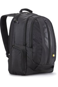 Case Logic 17.3 inç Kumaş Su Geçirmez Sırt Laptop Çantası Siyah