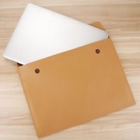 Jms 15 inç Suni Deri Kılıf Laptop Çantası Siyah