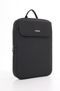 D'Vers 16.9 inç Kumaş Sırt Laptop Çantası Siyah