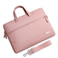 Aliuciku 15.6 inç Oxford Kumaş Su Geçirmez El-Omuz Laptop Çantası Pembe