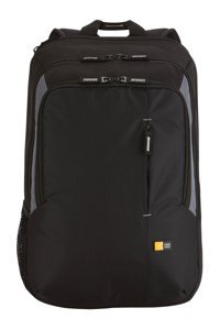 Case Logic 17 inç Kumaş Su Geçirmez Sırt Laptop Çantası Gri-Siyah