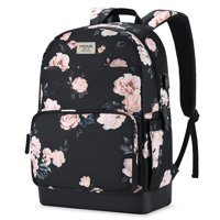 Mosiso 16 inç Polyester Sırt Laptop Çantası Siyah