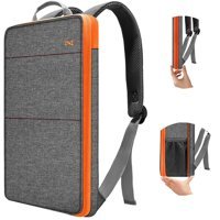 Zinz G02OG01 13-14 inç Pet Su Geçirmez Sırt Laptop Çantası Gri