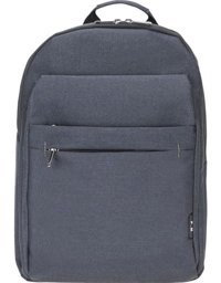 Plm Seitek 13-14 inç Polyester Su Geçirmez Sırt Laptop Çantası Gri