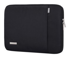 Canvas Artisan M29-19 13 inç Deri Kılıf Laptop Çantası Siyah