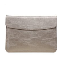 Szykd A2141 16 inç Deri Su Geçirmez Kılıf Laptop Çantası Altın