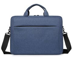 Bsxjh 15.6 inç Oxford Kumaş Su Geçirmez El-Omuz Laptop Çantası Mavi