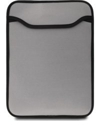 Arabulalaca A2941 15 inç Neopren Su Geçirmez Kılıf Laptop Çantası Gri