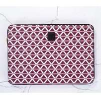 Minbag Marin 13 inç Polyester Su Geçirmez Kılıf Laptop Çantası Gül Kurusu