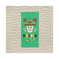 Marte Home Viva Mexico Plaj Havlusu Çok Renkli