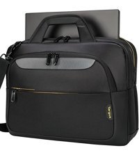 Targus TCG460EU 15.6 inç Polyester Su Geçirmez El-Omuz Laptop Çantası Siyah