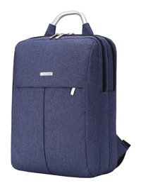 Cicilin 15.6 inç Polyester Su Geçirmez Sırt Laptop Çantası Mavi