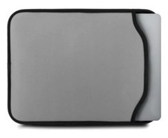 Arabulalaca A2338 13 inç Neopren Su Geçirmez Kılıf Laptop Çantası Gri