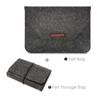 Gubisi A1932-A2179 16 inç Keçe Kılıf Laptop Çantası Siyah