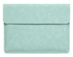Szykd A2141 16 inç Deri Su Geçirmez Kılıf Laptop Çantası Yeşil