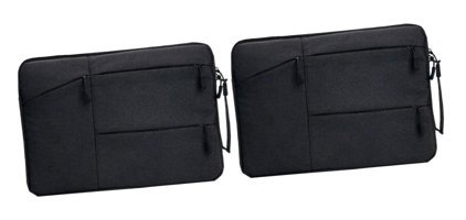 Uonlytech 15 inç Oxford Kumaş Su Geçirmez El-Omuz Laptop Çantası Siyah