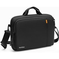 Tomtoc Defender A30E1D1 15.6 inç Kumaş Su Geçirmez El-Omuz Laptop Çantası Siyah