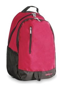 Addison 300445 15.6 inç Deri Sırt Laptop Çantası Bordo