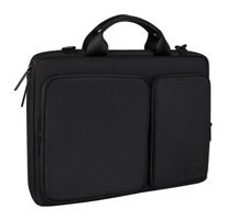 Aliuciku 15.6 inç Oxford Kumaş Su Geçirmez Kılıf Laptop Çantası Siyah