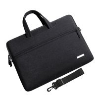 Aliuciku 13.3 inç Oxford Kumaş Su Geçirmez El-Omuz Laptop Çantası Siyah
