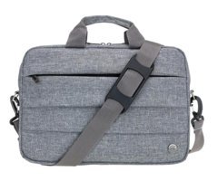 Plm CanyonCase 13 inç Kumaş Su Geçirmez El-Omuz Laptop Çantası Gri