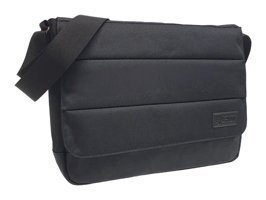 Exception 15.6 inç Kumaş Su Geçirmez El-Omuz Laptop Çantası Siyah